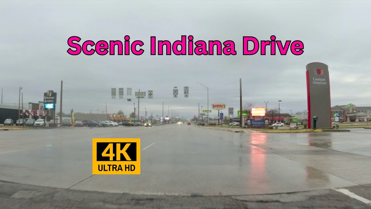 Exploring Southern Indiana 🌄 | Washington &rarr; Vincennes University Drive (US-150) [4K]