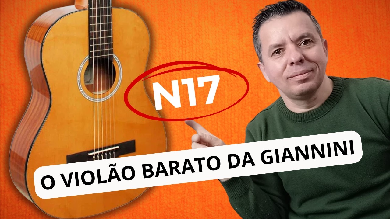 UM DOS MELHORES? Confere aqui a avalia&ccedil;&atilde;o do Viol&atilde;o Giannini Performance Plus N-17 👀