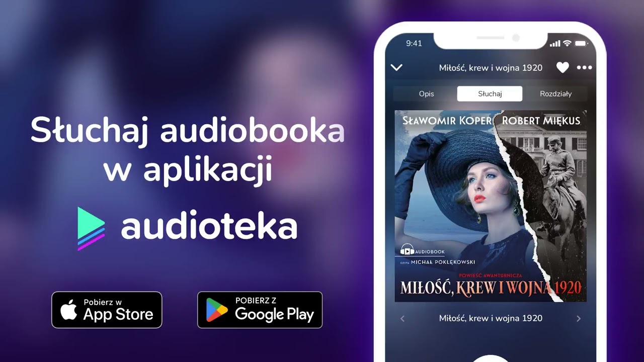 Miłość, krew i wojna 1920 - audiobook |  Sławomir Koper;Robert Miękus (czyta Michał Poklękowski)