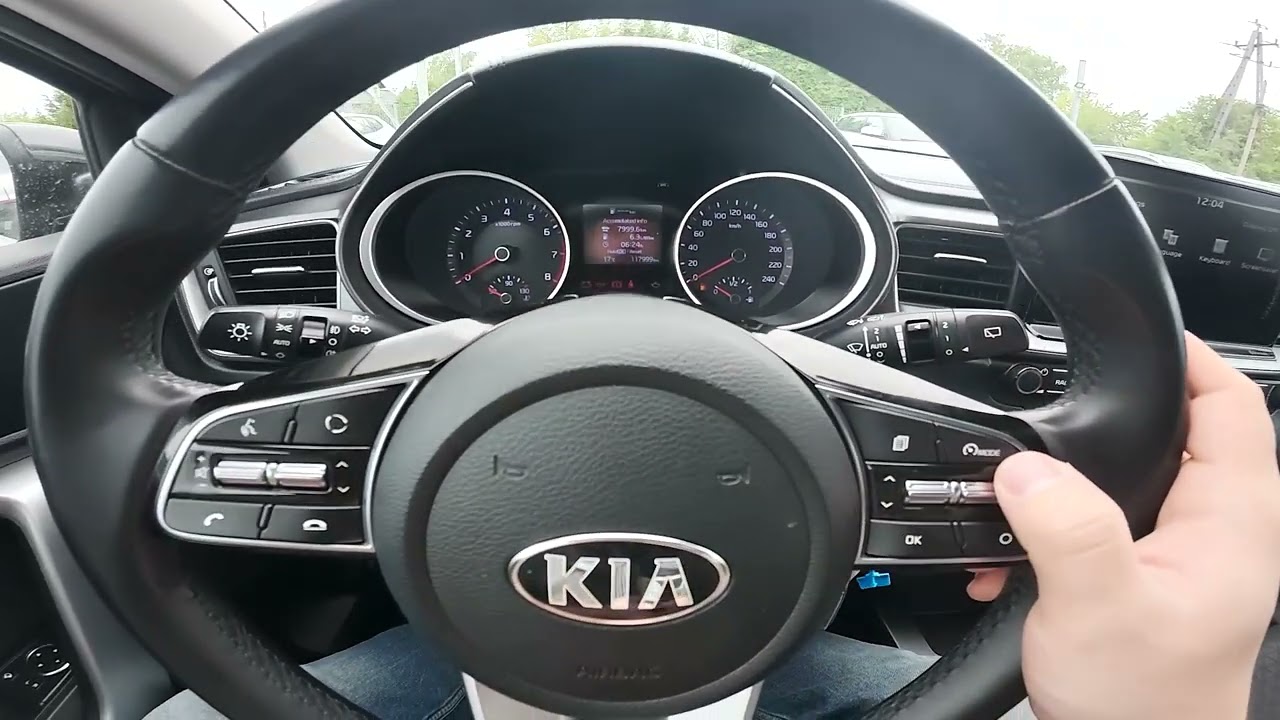 Kia Ceed III (2018&ndash;now) &ndash; How to Navigate Instrument Cluster Menu
