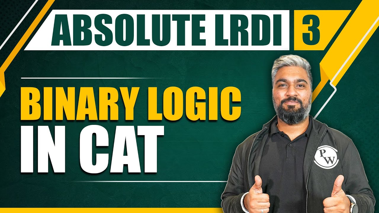 Binary Logic in CAT | Absolute LRDI | L3