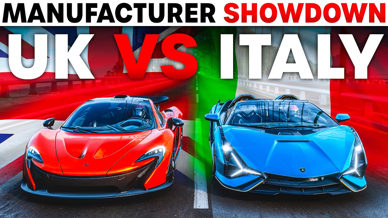 Forza Horizon 5 | United Kingdom VS Italy | Manufacturer Showdown!