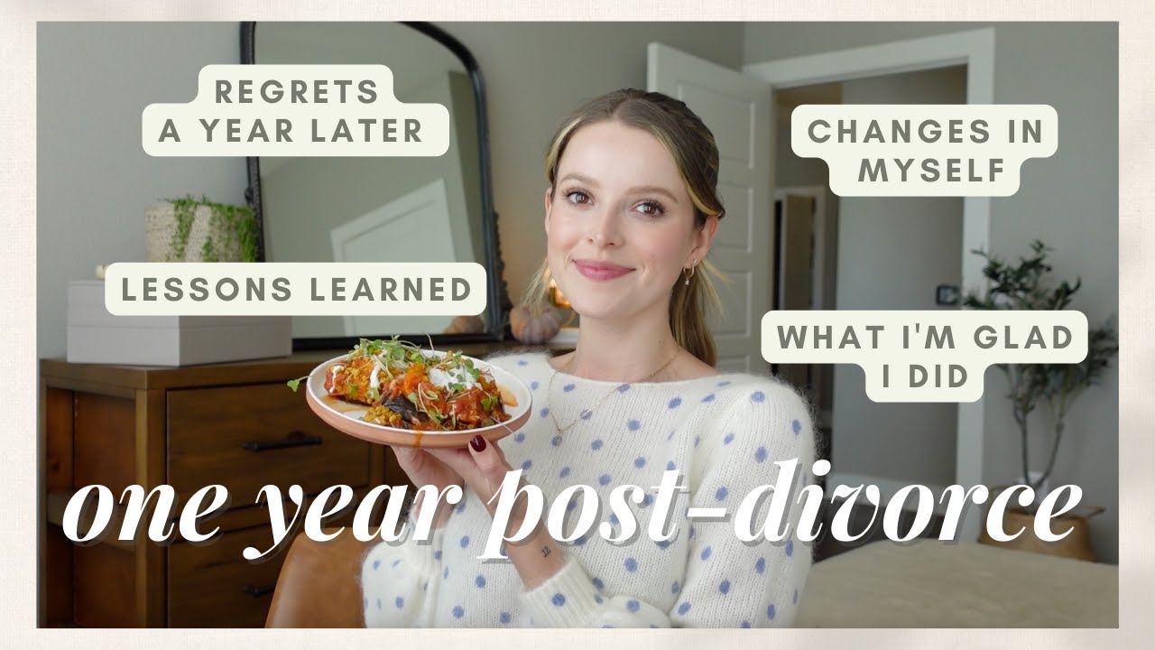 COOK W ME - My Thoughts One Year Post Divorce | Regrets, Lessons Learned, Unexpected Changes