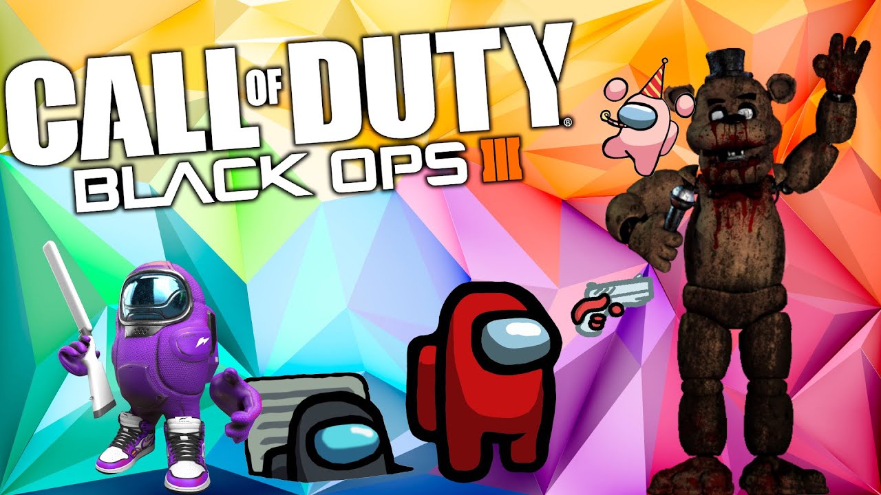 BO3 Zombies - Launching Zombies on FNAF Map