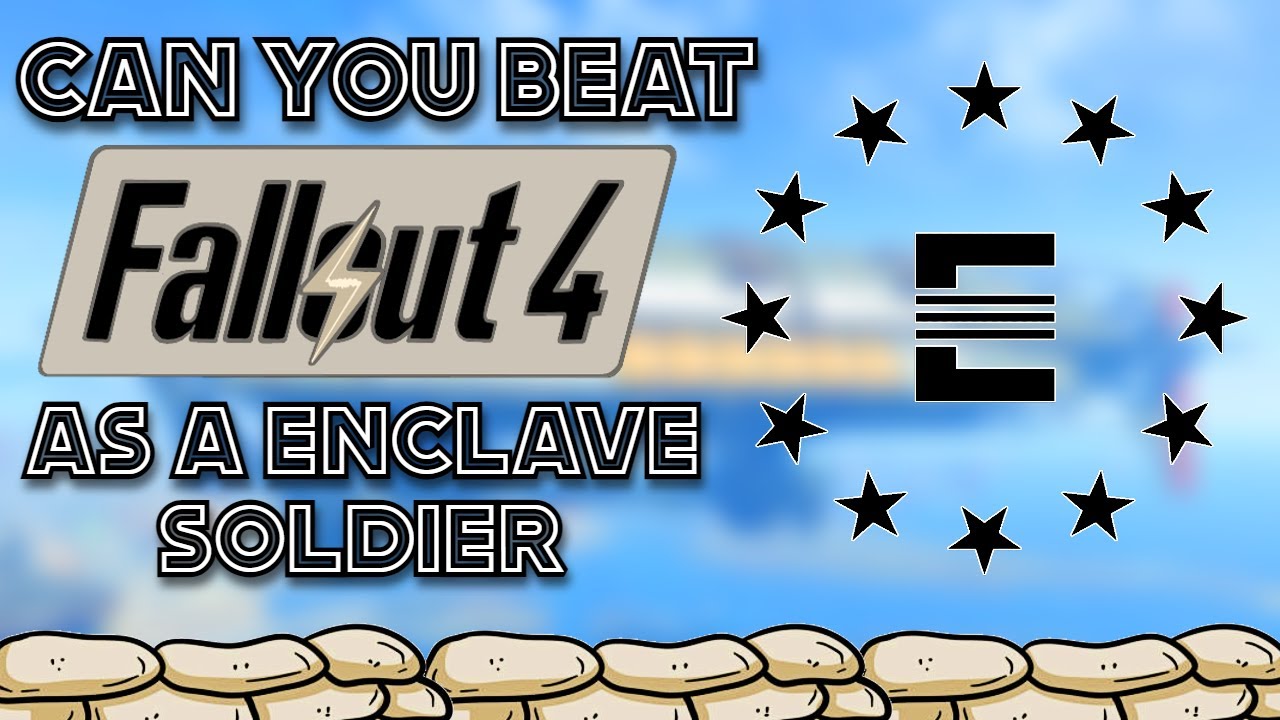 Сможете ли вы ПОБЕДИТЬ Fallout 4, играя за солдата Анклава?