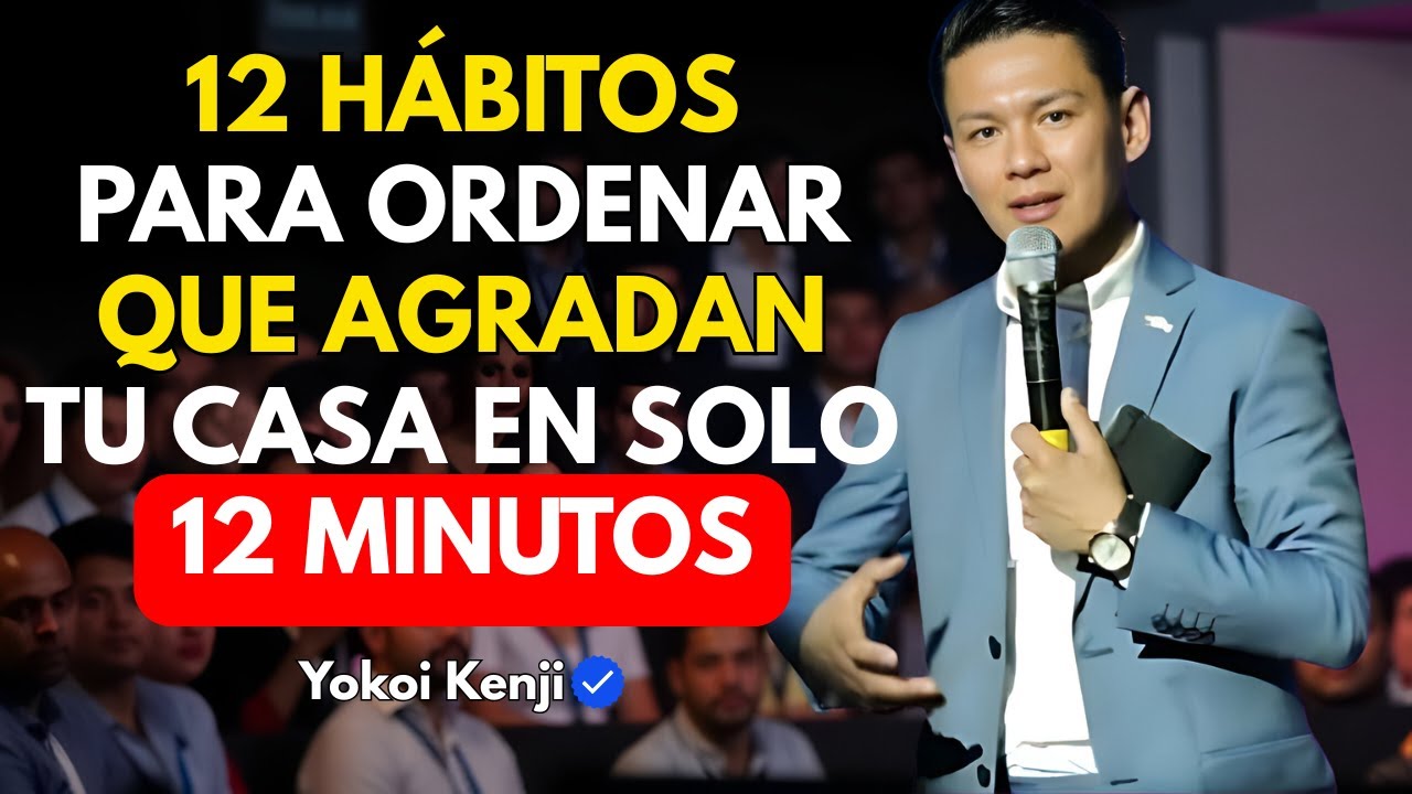 Ordena tu Casa en 12 Minutos con Hábitos Japoneses Efectivos | Japones Colombiano | Yokoi Kenji