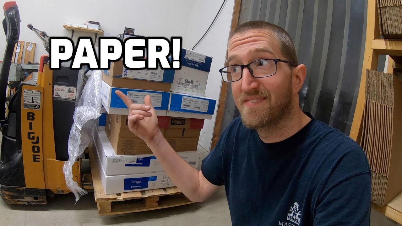 Just a Printer Talking about Paper, Different Finishes, Weight, Color, Caliper, Textures