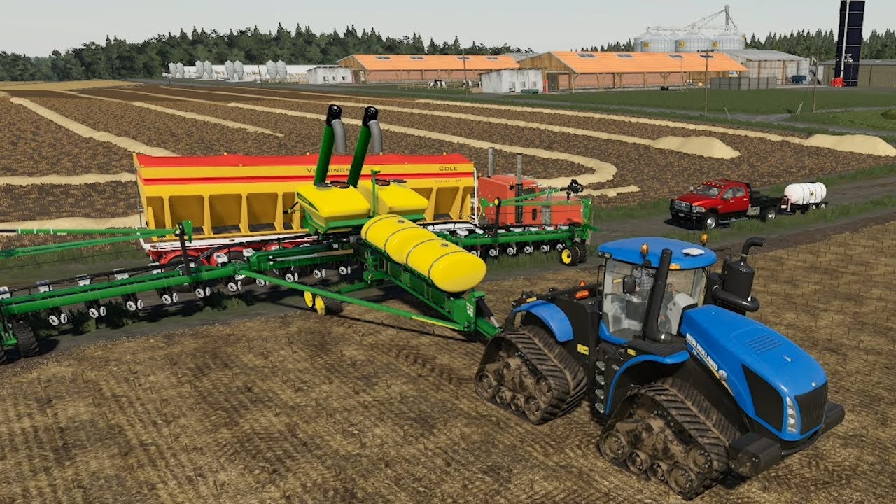 Lone Oak EP#12 | Sunflowers, Silage, Animal Care | FS19 Timelapse |Farming Simulator 19 Timelapse