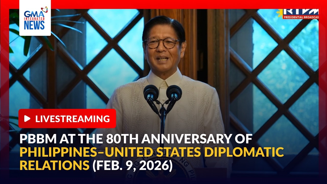 LIVE - President Bongbong Marcos at the 80th... (Feb. 9, 2026) - Replay | GMA Integrated News