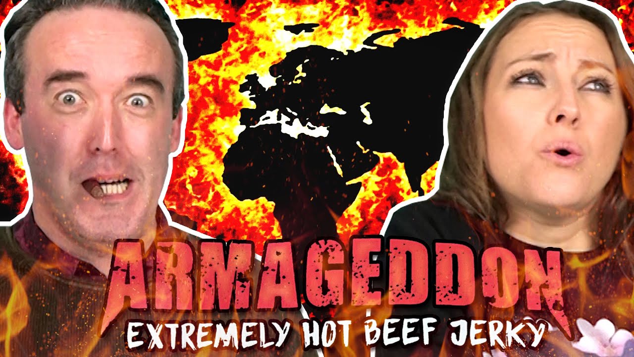 Irish People Try New Spicy American Beef Jerky (Armageddon Jerky)