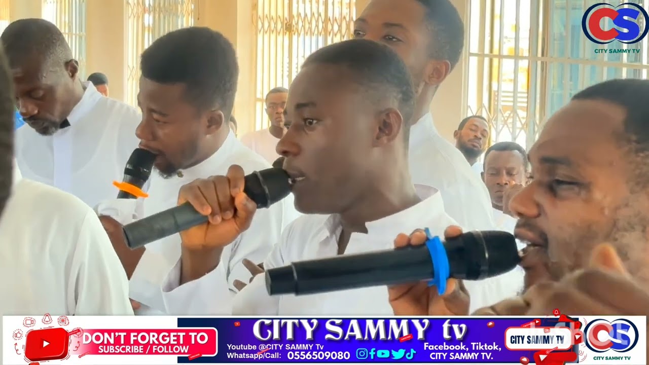 SABBATH AT ASUOFUA AS CITYSAMMY SINGS. VERY POWERFUL AND SPIRITUAL 