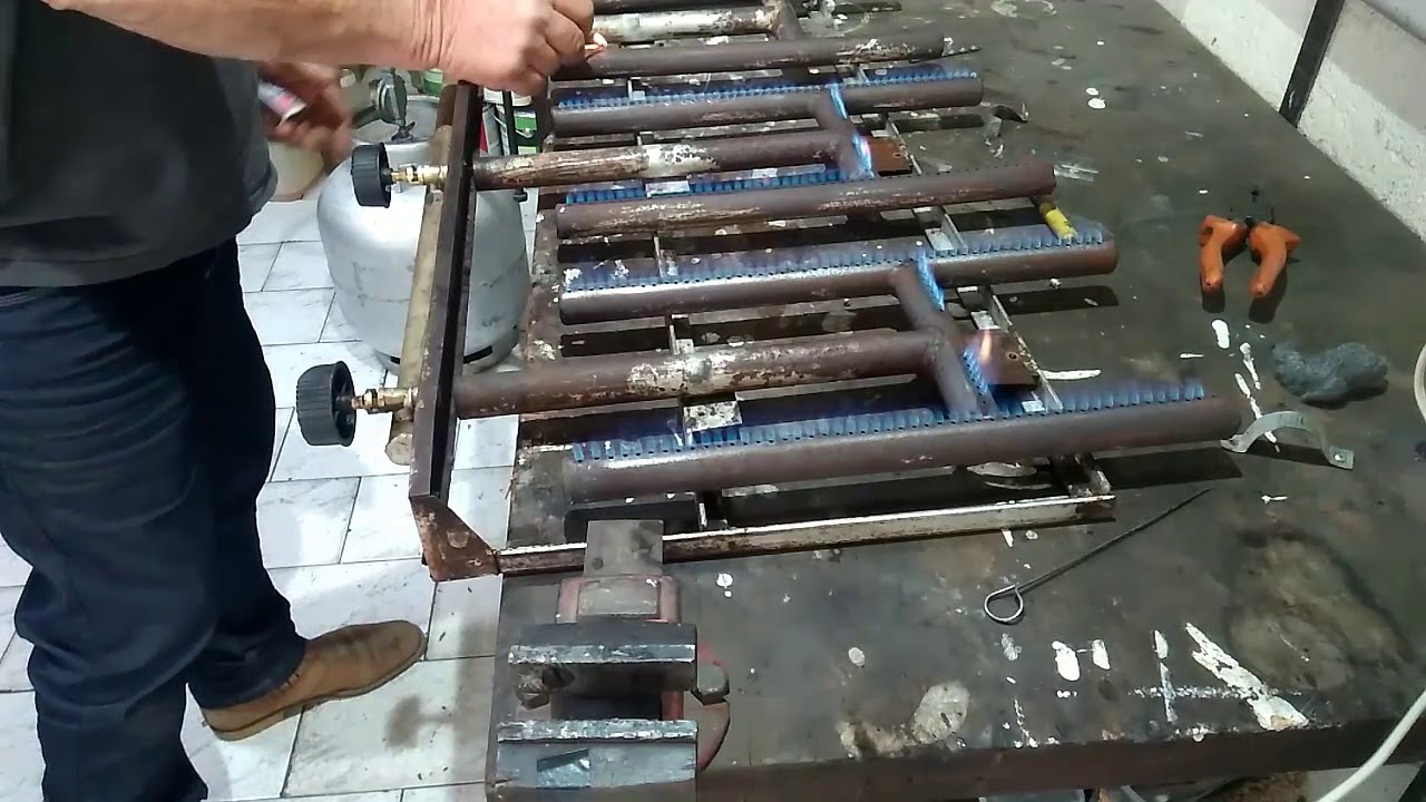 Chapa de lanche como regular a chama