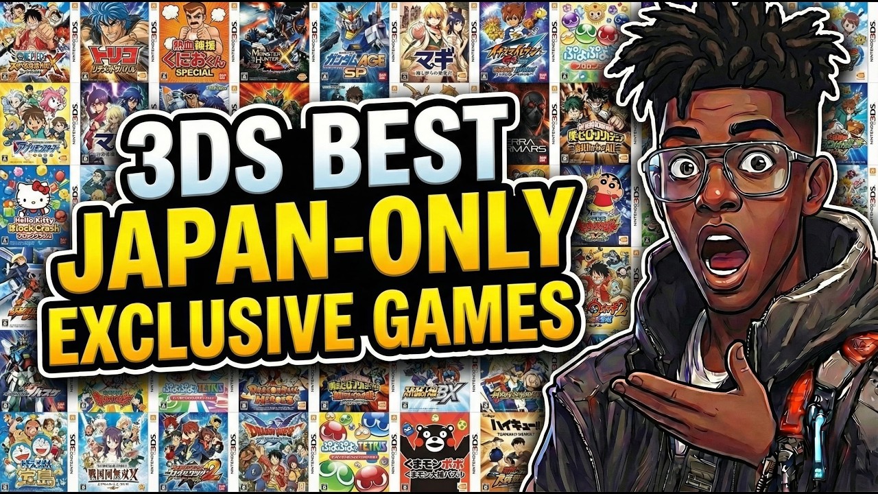Top 40 Best Japan-Only 3DS Exclusive Games You Never Played