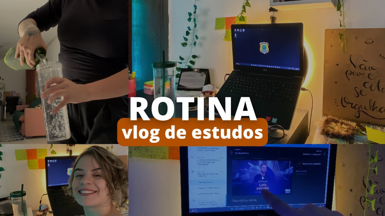 STUDY VLOG vencendo a procrastinação 🧠 dicas e revisão | concurseira • PRF 🎯 #vlog  #rotina #study