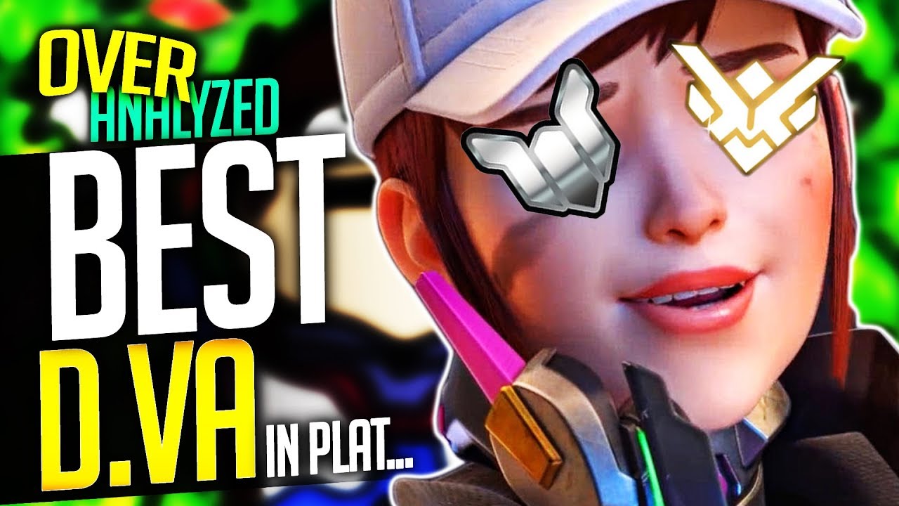 Overwatch Coaching - The BEST D.Va in PLAT... [OverAnalyzed]