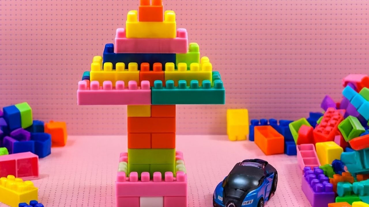 Satisfying DIY Top ASMR/ building blocksblocks games/ lego building fun/