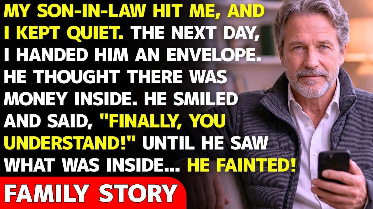My SIL Hit Me. The Next Day, I Gave Him An Envelope — He Thought It Was Money, But What Was Inside…