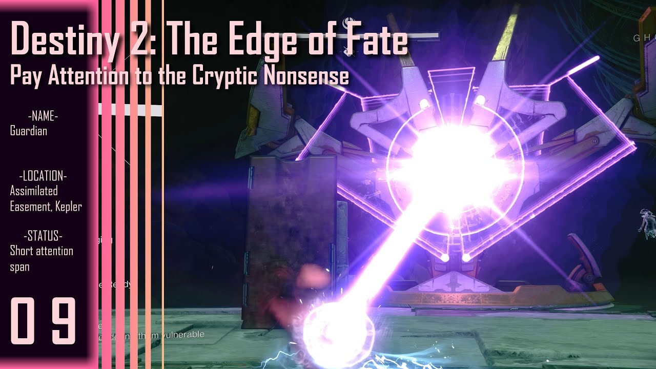 Destiny 2: The Edge of Fate || Part 9 - Pay Attention to the Cryptic Nonsense