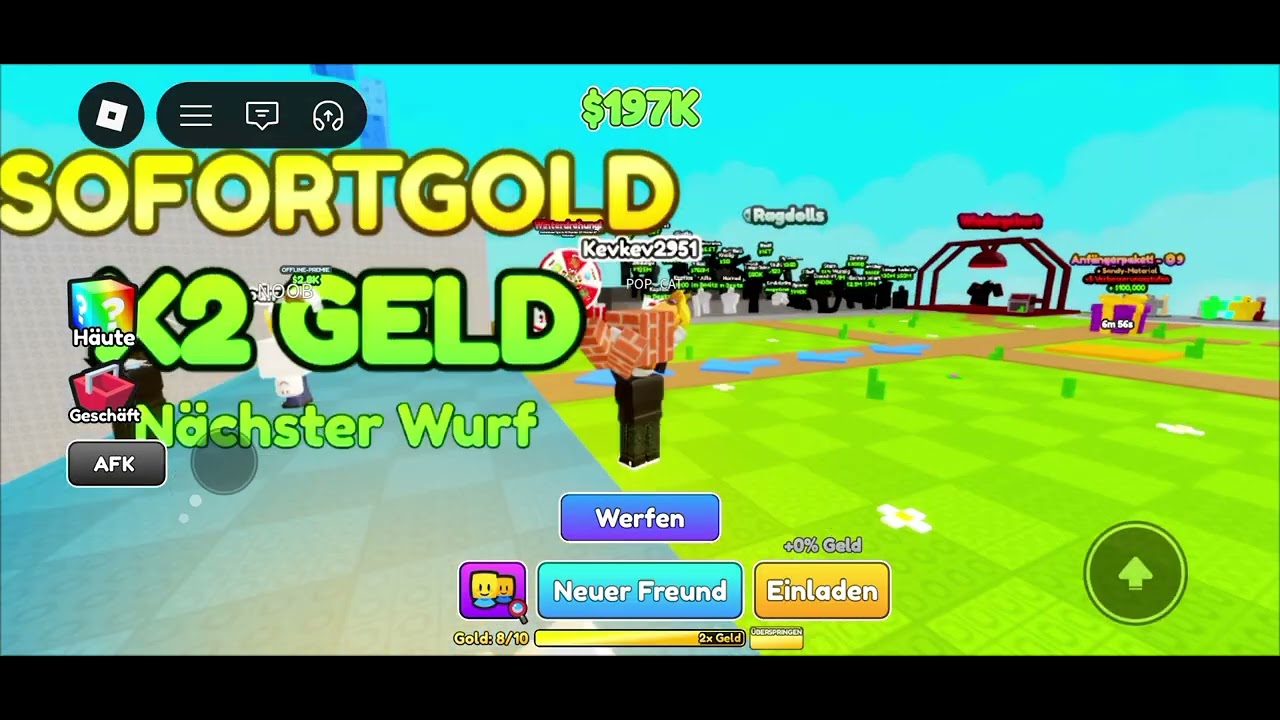 Mein erstes roblox Video