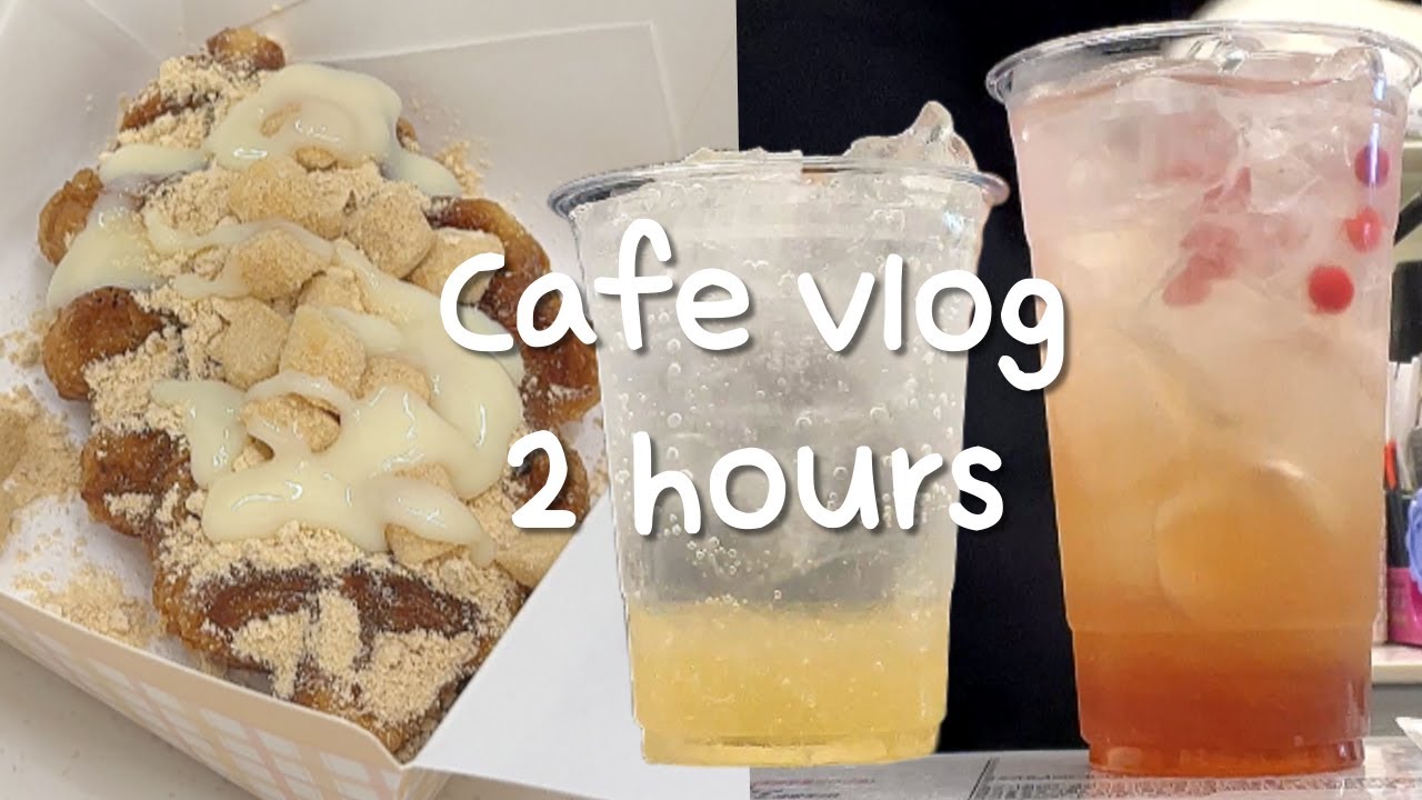 Cafe Vlogㅣ🏅2시간 카페 브이로그 모음🏅ㅣ2hour cafe vlogㅣ음료제조ㅣASMRㅣ4K