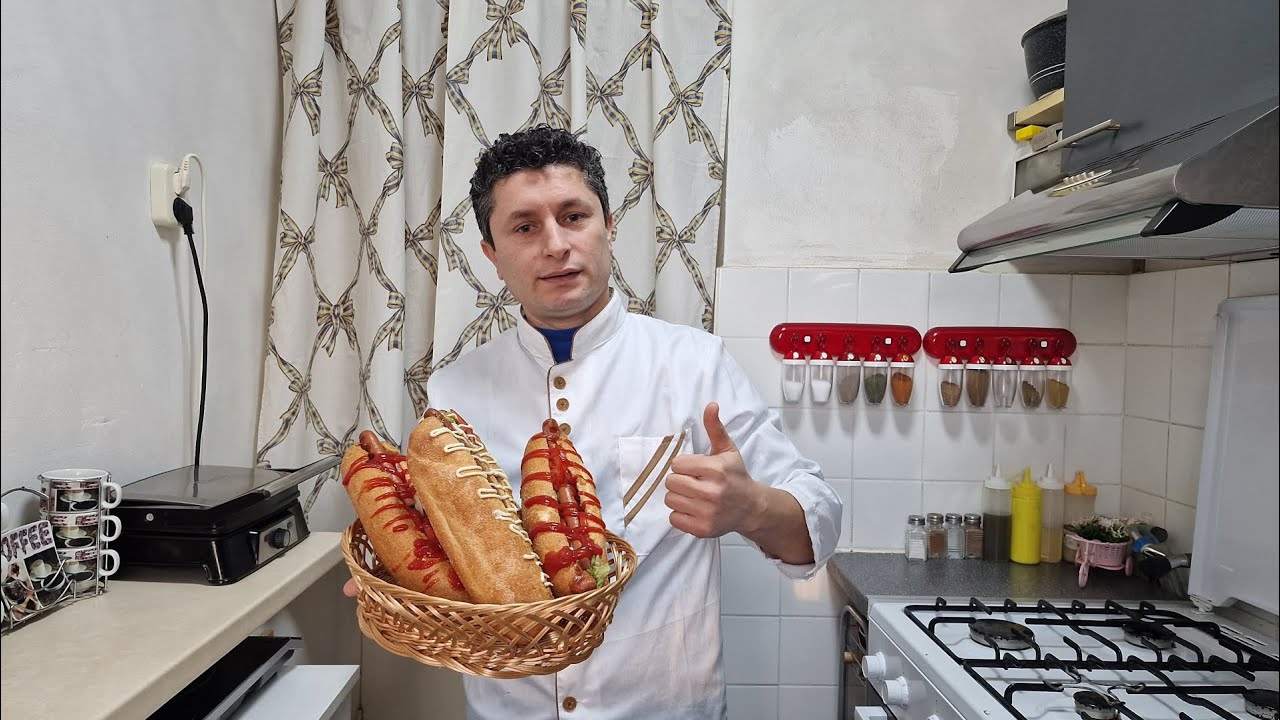 اطيب سندويش نقانق مع شيف جركز 🌭🌭sandwich hot dog