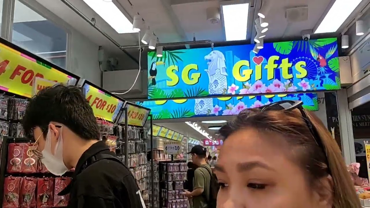 Chinatown Singapore Pasalubong Shopping