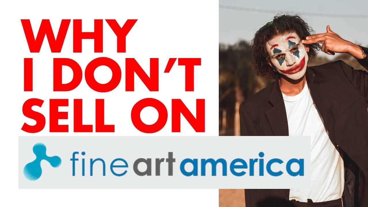 ПОЧЕМУ Я БОЛЬШЕ НЕ ПРОДАЮ НА FINE ART AMERICA