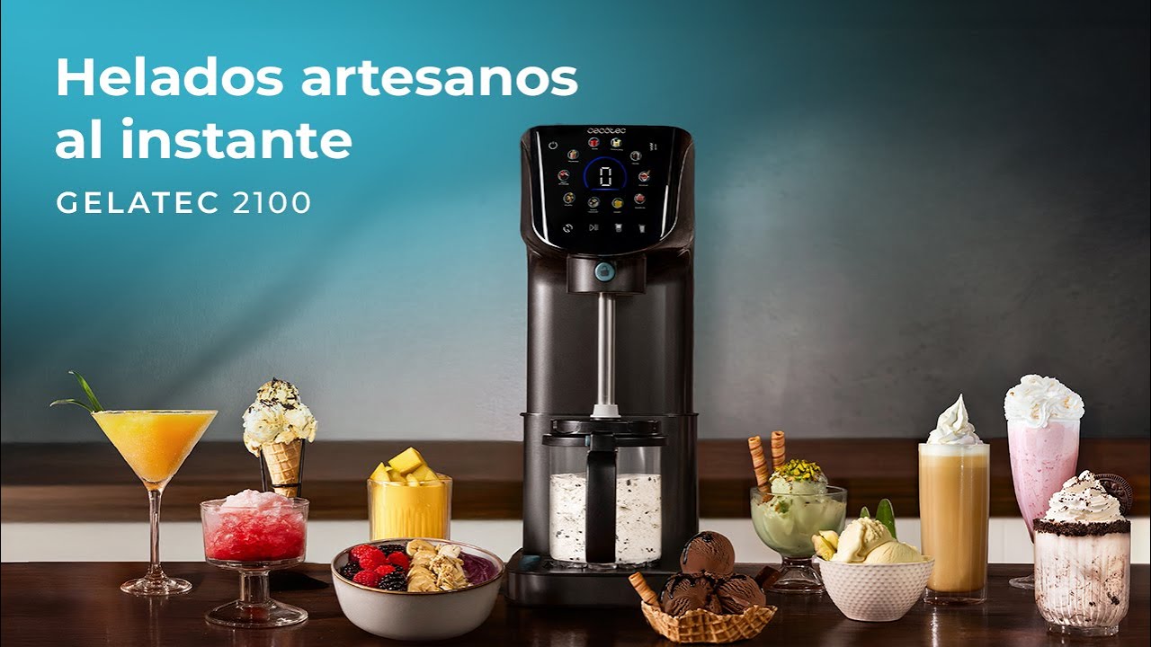 Heladera Gelatec 2100 con 11 programas y un proceso f&aacute;cil de 3 pasos.