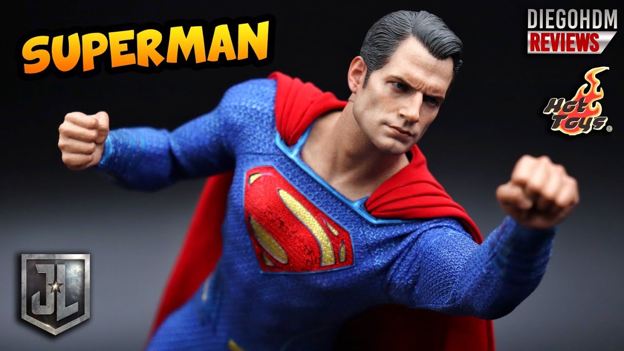 Hot Toys SUPERMAN Justice League Unboxing e Review BR / DiegoHDM