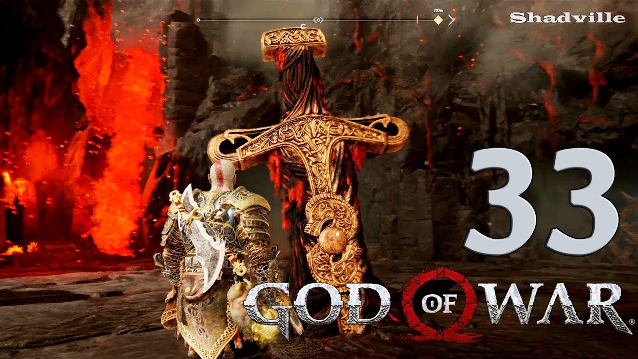 God Of War (2018) Прохождение #33: Весь Муспельхейм и валькирия Гондюль