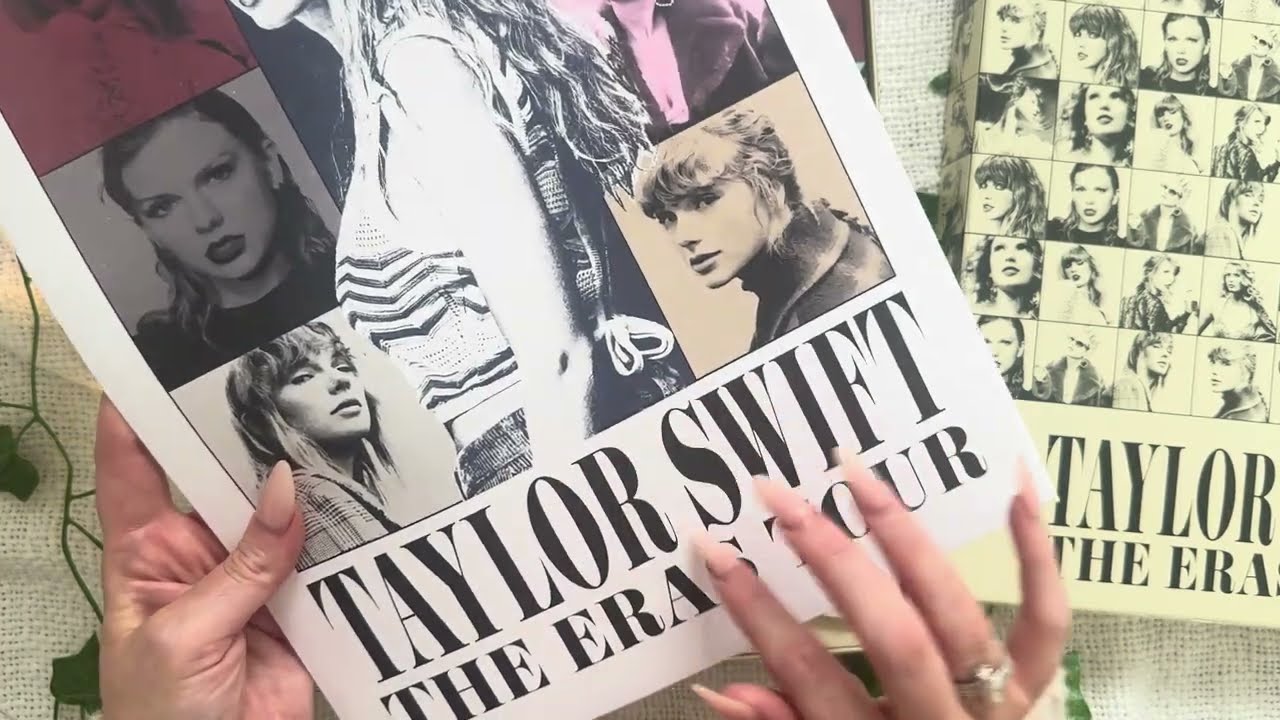 ASMR: Taylor Swift VIP Box unboxing