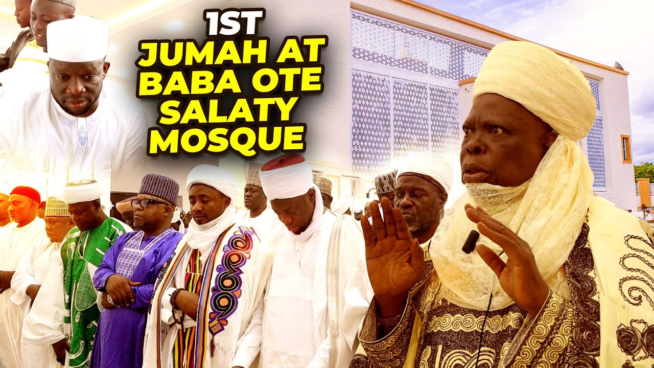 First Jumah Service at The Official Commissioning of Saiful Qodiriyah Baba Ote Solaty Central Mosque