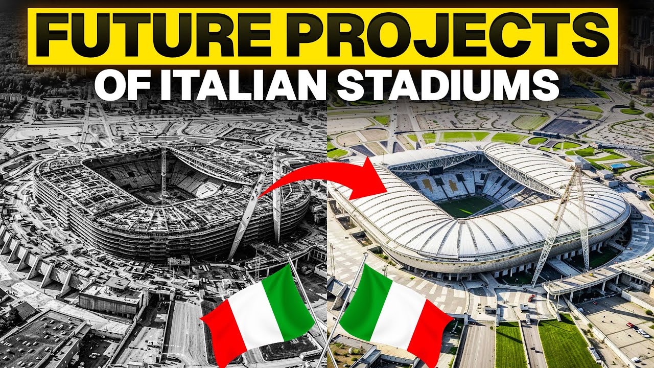 The FUTURE of Italian Stadiums: Ambitious Projects UNVEILED