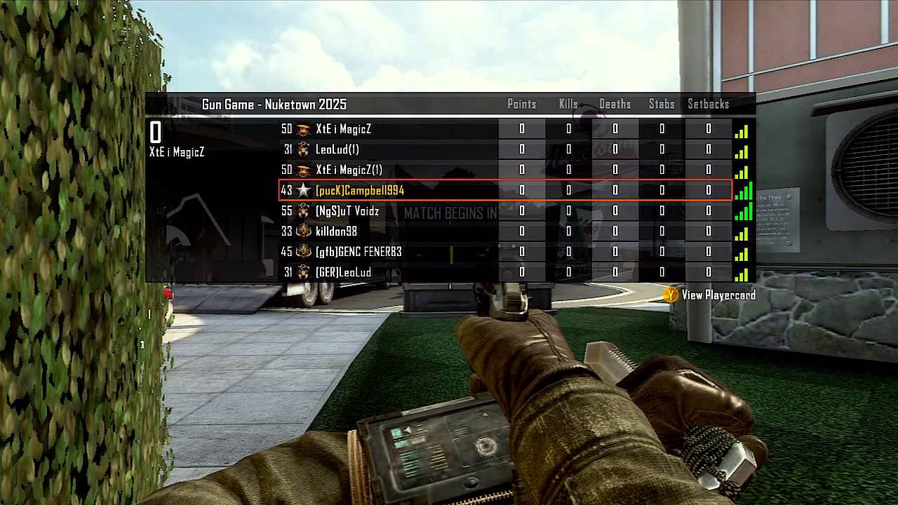 Taking My Talents to Black Ops 2: Ep.1 - Gun game