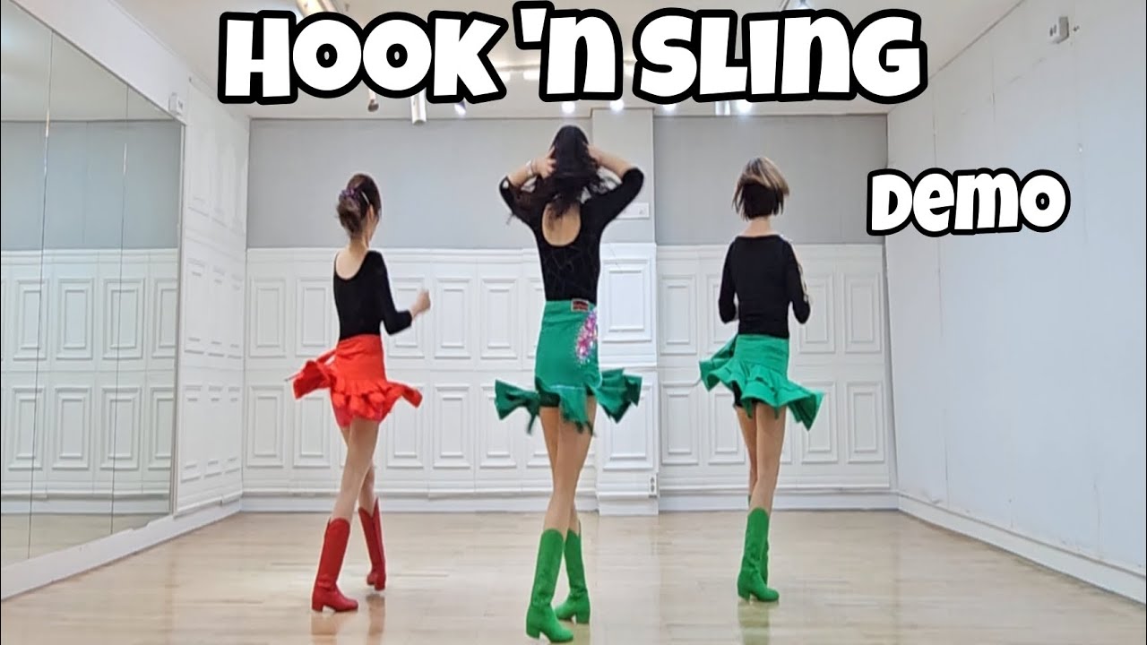Hook 'n Sling - Line Dance (Demo)/Phrased Advanced/Fred Whitehouse