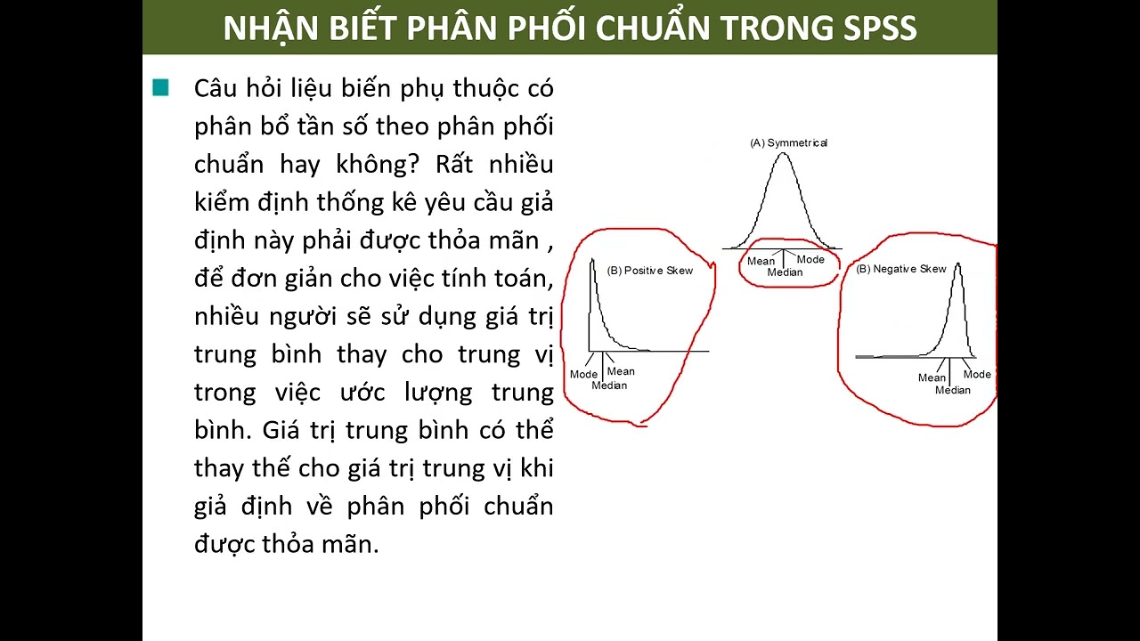 Nhan biet phan phoi chuan trong SPSS