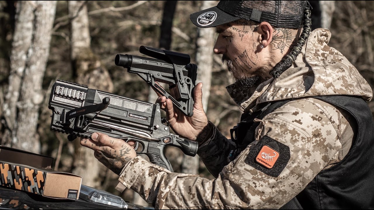 UNBOXING AND TEST CROSSBOW M10 STEAMBOW