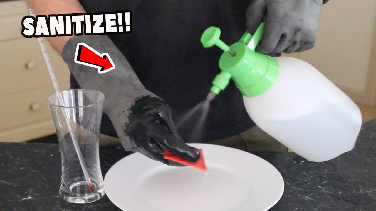 6. SANITIZING HOMEBREW EQUIPMENT AND CARBOY (Star San)