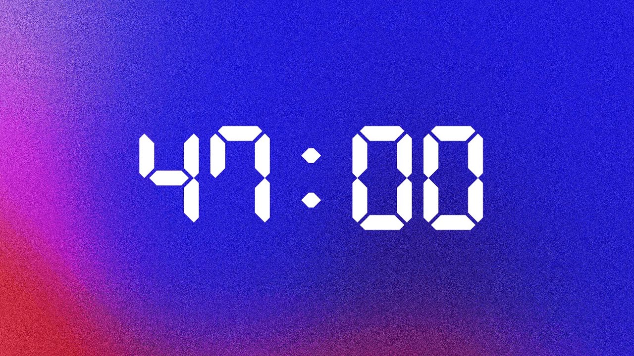 🎵 47 Minute LoFi Abstract Timer To Match Your Vibe | Lo-Fi Abstract Edition | NX 🎵🎵