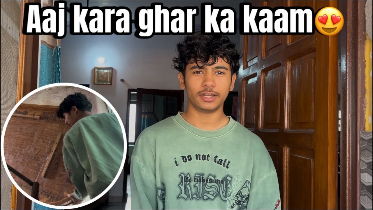 Aaj kara ghar ka Bahut Sara Kaam 😱 Aaj to Hum gaye Devta Dekhne 😍￼￼