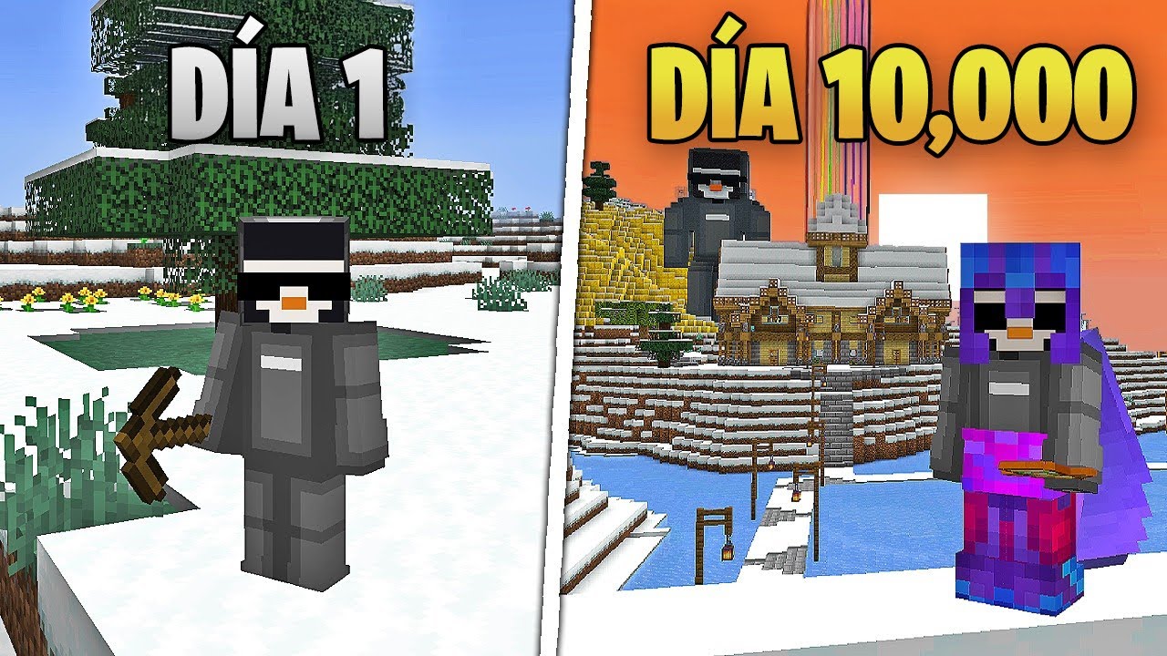 Sobreviví 10,000 Días en Minecraft HARDCORE