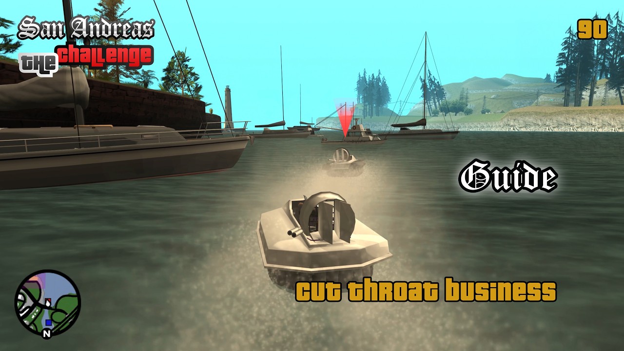 GTA SA The Challenge Mod Guide | Cut Throat Business #90