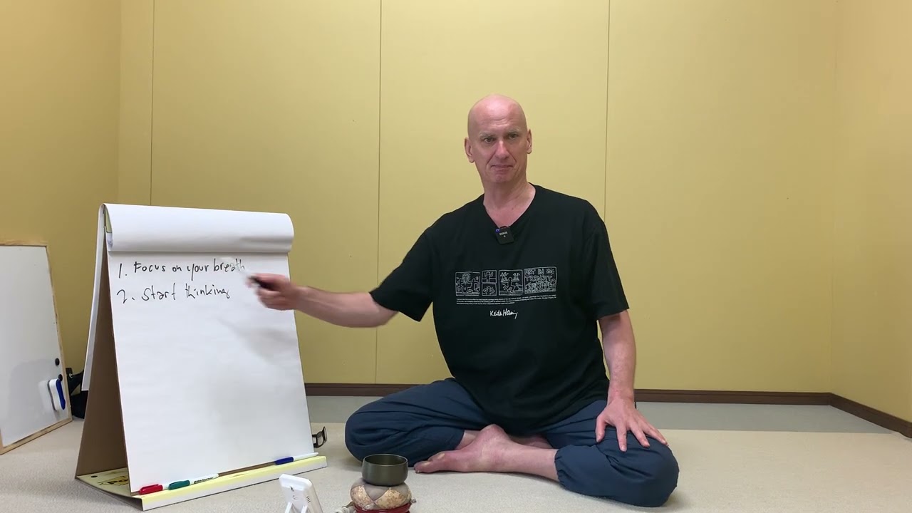 Muho Nölke - Zen and Zazen Workshop in the CrossPhysio Mikage practice - part 1