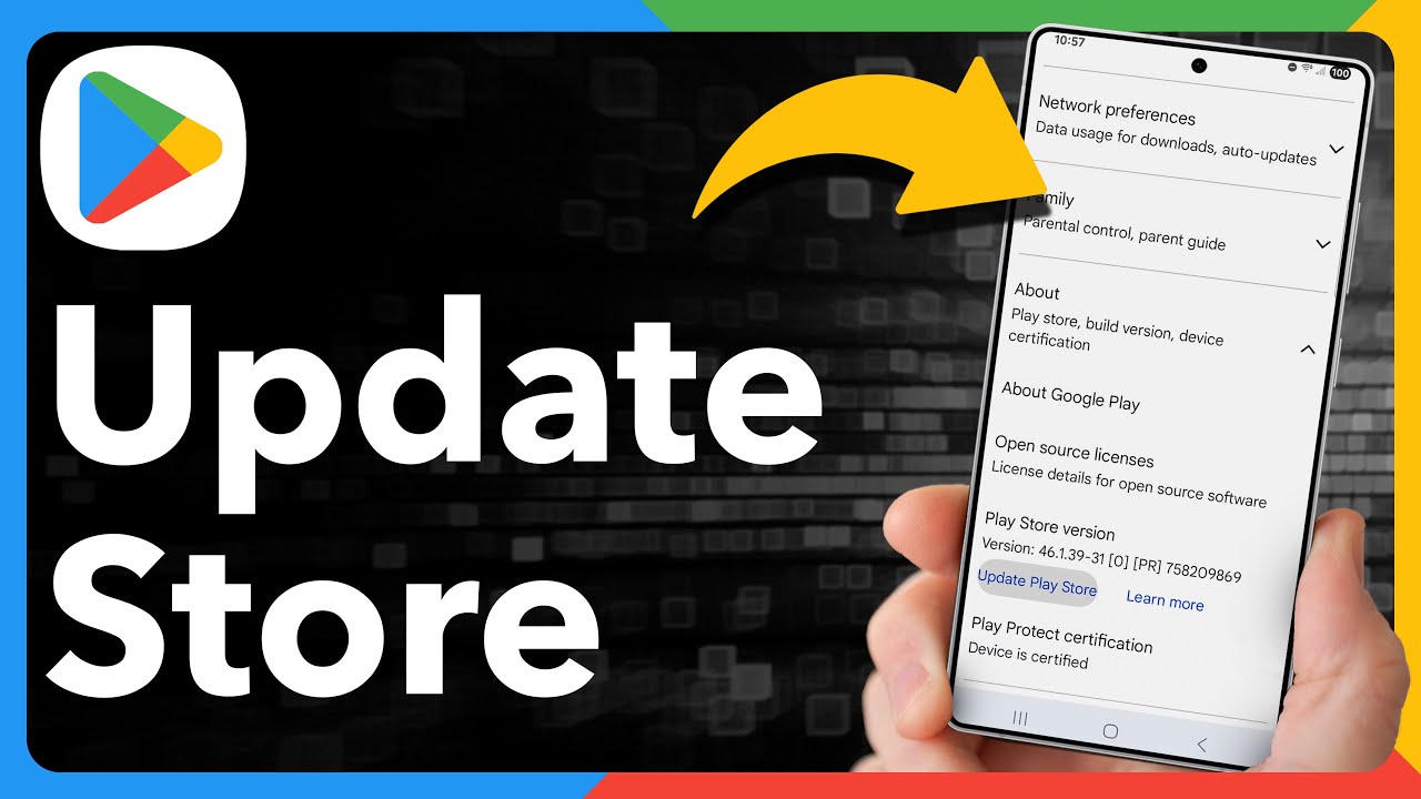 How To Update Google Play Store On Android Phone
