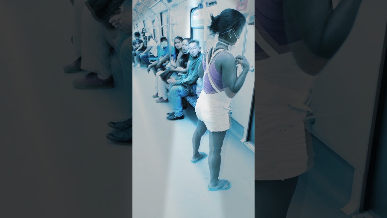 mulher afirma q vai mijar dentro do transporte público da cptm