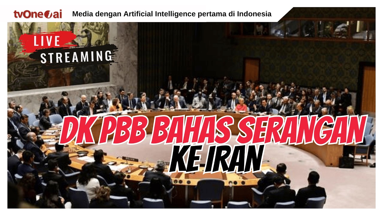 LIVE | Sidang Dewan Keamanan PBB Bahas Serangan AS-Israel ke Iran & Respons Balasan Teheran