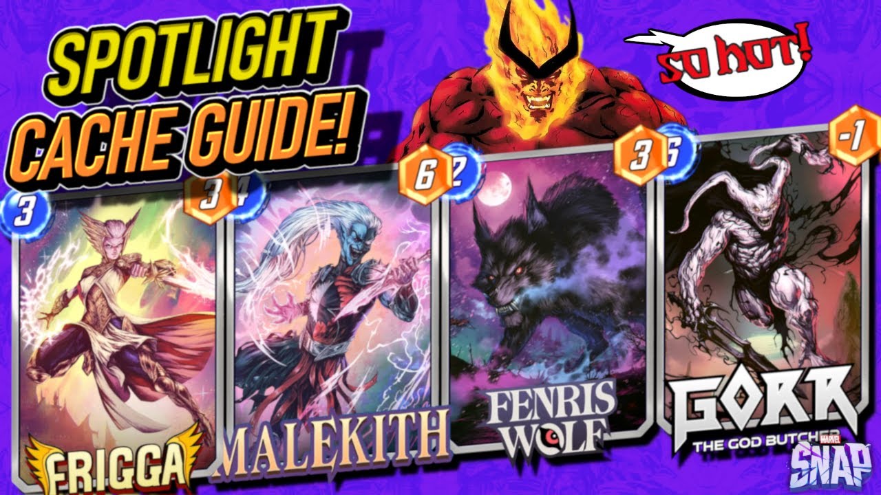 This is how YOU Should Open your SPOTLIGHT CACHES in NOVEMBER! Surtur Season Pass Marvel Snap