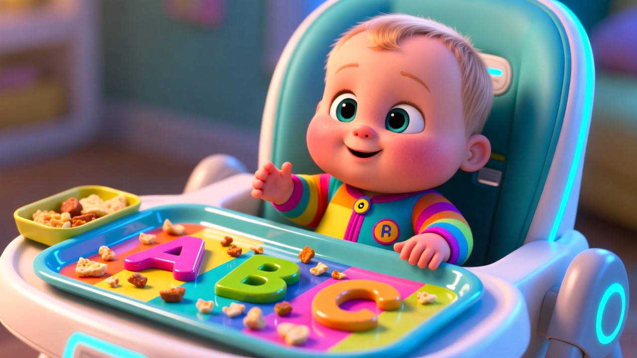 Lunch Time Crunch Tune 🍎 | Fun Mealtime Song for Kids | Sing Along & Eat