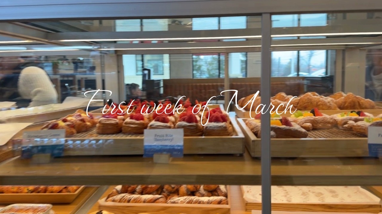 The beginning of March | mornings at home, catching up with life, and french bakery