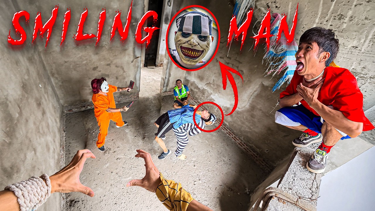 ONE PIECE VS SMILING MAN ESCAPE IN REAL LIFE HORROR | CHAP 19 | Bubbles Passion